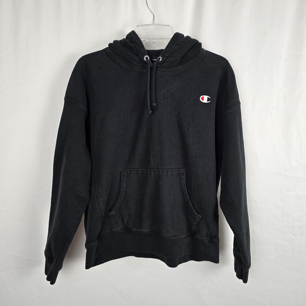 Champion Reverse Weave Women's 2XL (see measurements) Black Embroidered Logo
